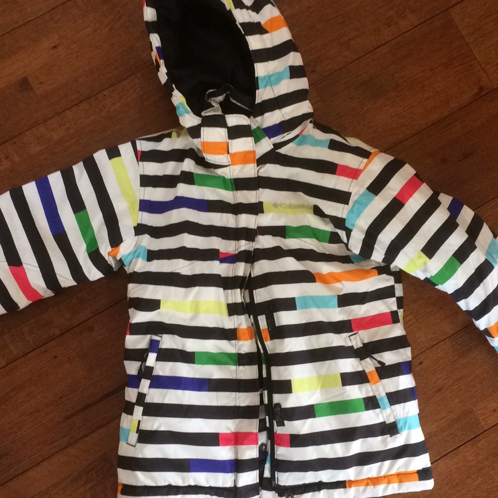 Columbia multicolored kid ski jacket ⛷